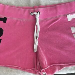 PINK Victoria's Secret Hot Pink Lounge Shorts